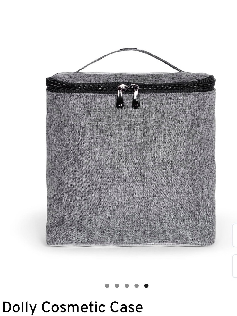 lug Heather Gray Men’s Travel Toiletry Dopp Kit